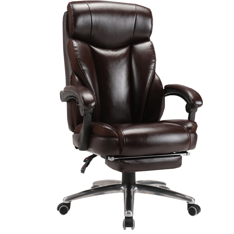 鑫金虎 办公家具老板椅办公椅总裁椅家用电脑椅转椅可躺可升降大班椅老板椅