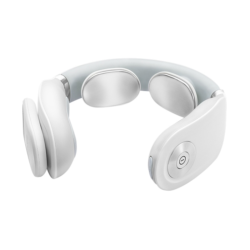 SKG4098颈椎按摩器颈部按摩仪脖子牵引器办公室护颈仪热敷U型枕充电便携礼盒款