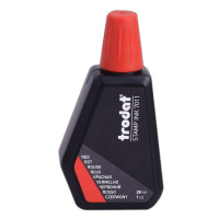 卓达 7011进口回墨印章印油28ml红色(单位:瓶 )