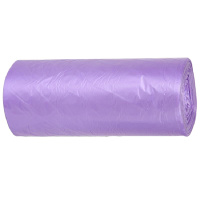 得力9585垃圾袋(3卷/包)45*55CM八角底垃圾袋 家用加厚 垃圾袋 手提式一次性垃圾袋 厨房背心黑色垃圾袋 塑料