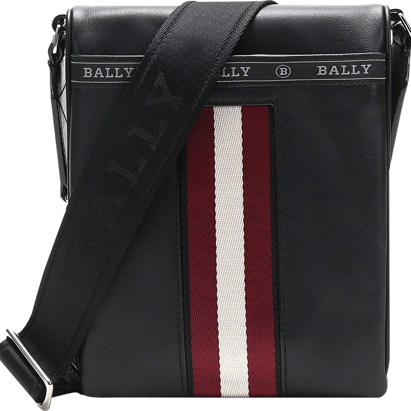 Bally 巴利 男士皮质单肩包斜挎包 HUYA