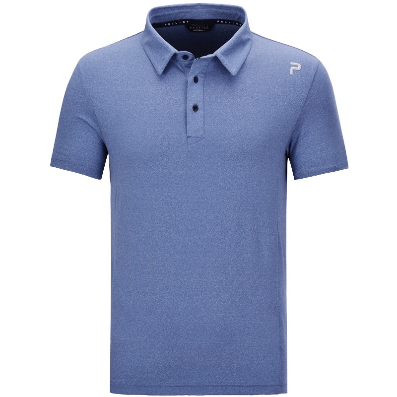 伯希和休闲速干衣男女士情侣夏季商务翻领POLO衫潮涤纶透气速干耐磨短袖健身运动T恤