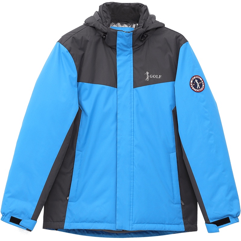 GOLF/高尔夫经典时尚撞色运动通勤充电保暖户外羽绒服男士羽绒服