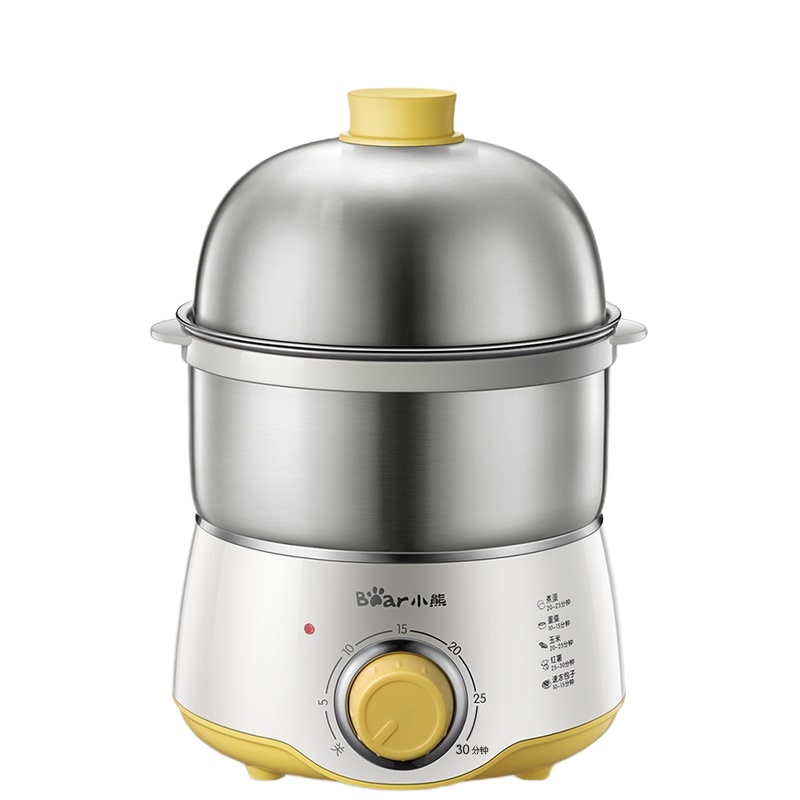 小熊(Bear)煮蛋器 ZDQ-A07U1 双层大容量家用全自动蒸蛋器多功能一体可定时早餐神器(XF)
