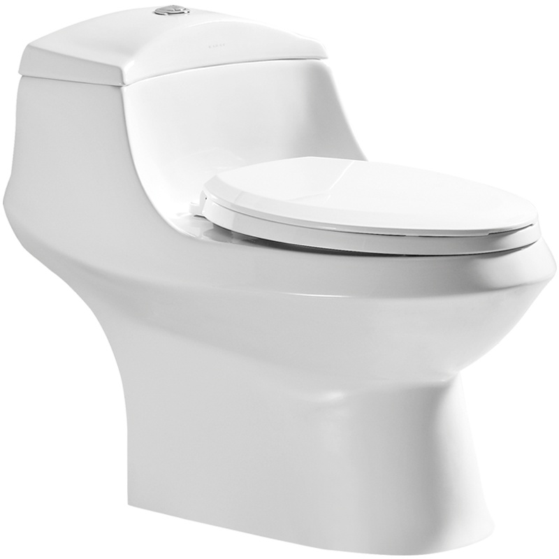 科勒旗下卡丽连体家用抽水马桶防臭节水一体座便器静音虹吸坐便器12344T-WK