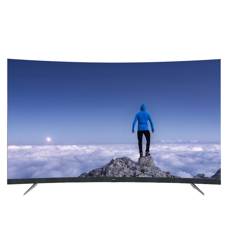 TCL 官方旗舰 65T5YP 65英寸智能 电视 柔性曲面全面屏 高清 超纤薄 家用 彩电 65吋 液晶 平板电视机