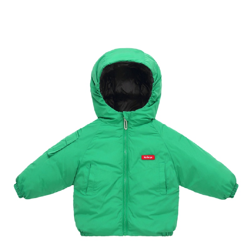 最喜家新款韩版儿童羽绒服双眸穿加厚羽绒服保暖男童羽绒服