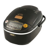 象印(ZO JIRUSHI)电饭煲NP-STH10C 南部铁器 日本原装进口羽釜七段压力IH电磁加热电饭煲高贵黑 3L