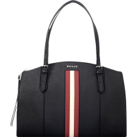 Bally 巴利 女士十字纹皮革手提单肩包托特包 SVEVA