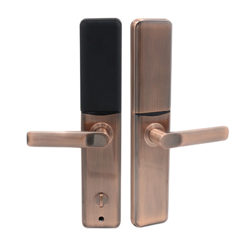 OUSX(优喜)德国指纹锁家用智能锁密码锁防盗门智能门锁电子锁半滑盖款