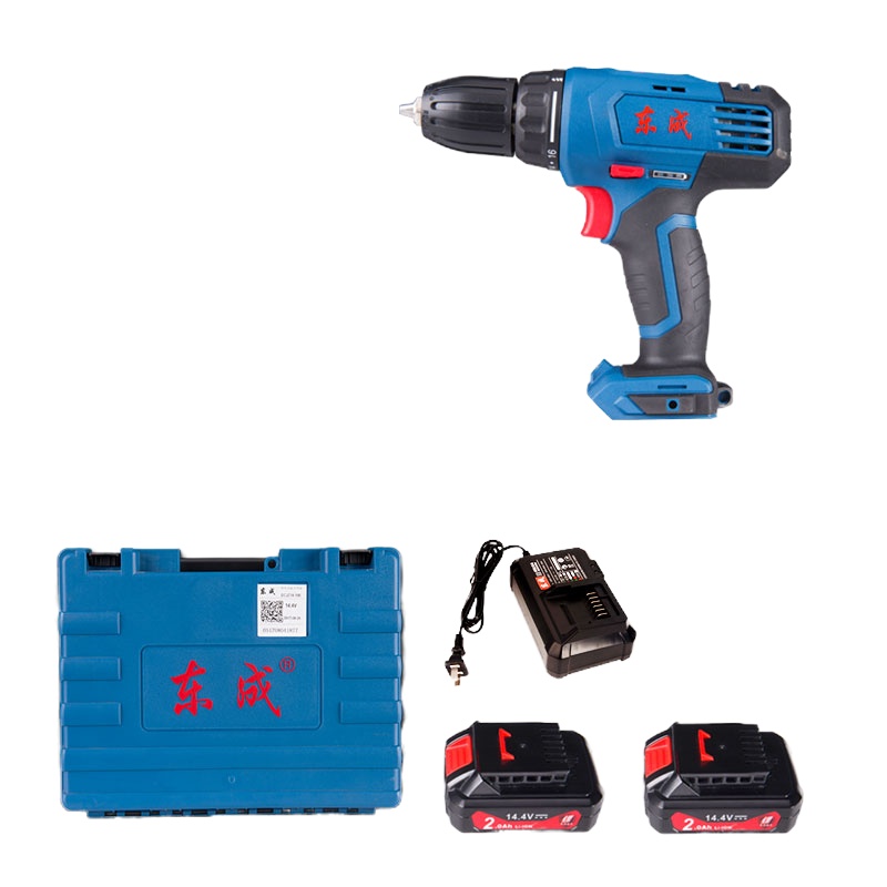 东成手电钻电动螺丝刀充电式工业级手钻冲击钻 电钻