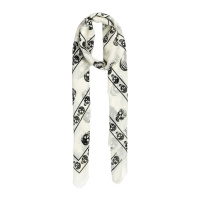 Alexander McQueen 亚历山大·麦昆 女士骷髅头围巾 557717-3943Q-9260