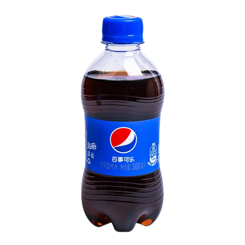 百事可乐 300ml*5瓶 可乐小瓶碳酸饮料汽水