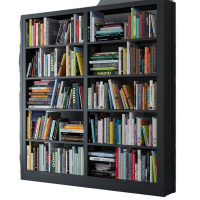 顶鸿DH-HY0634-1书架钢制资料架阅览室档案架落地办公室收纳架置物架 一列二组单面五层