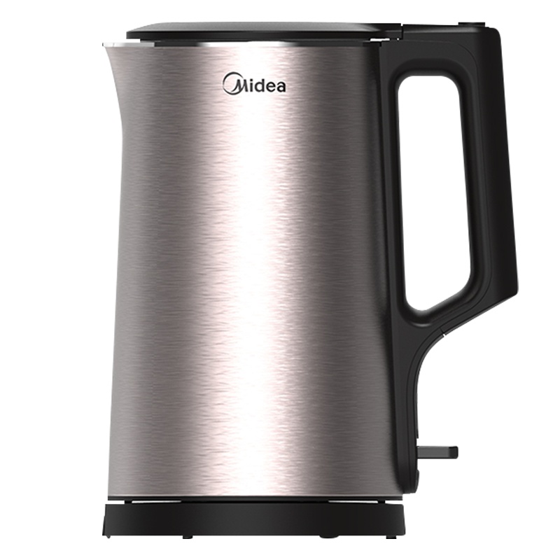 美的(Midea)电水壶热水壶智能烧水壶1.7L热水壶电热水壶高温消毒304不锈钢暖水壶烧水壶开水壶MK-PJ17A01