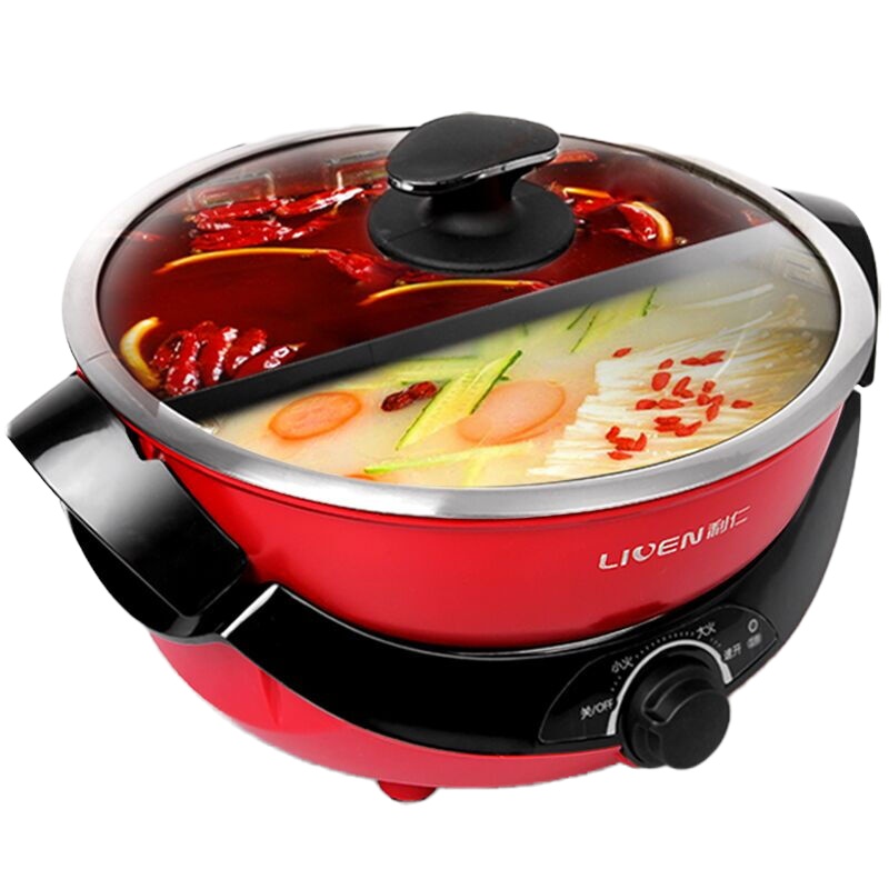 利仁(Liven) 分体鸳鸯锅 HG-S480(鸳鸯)