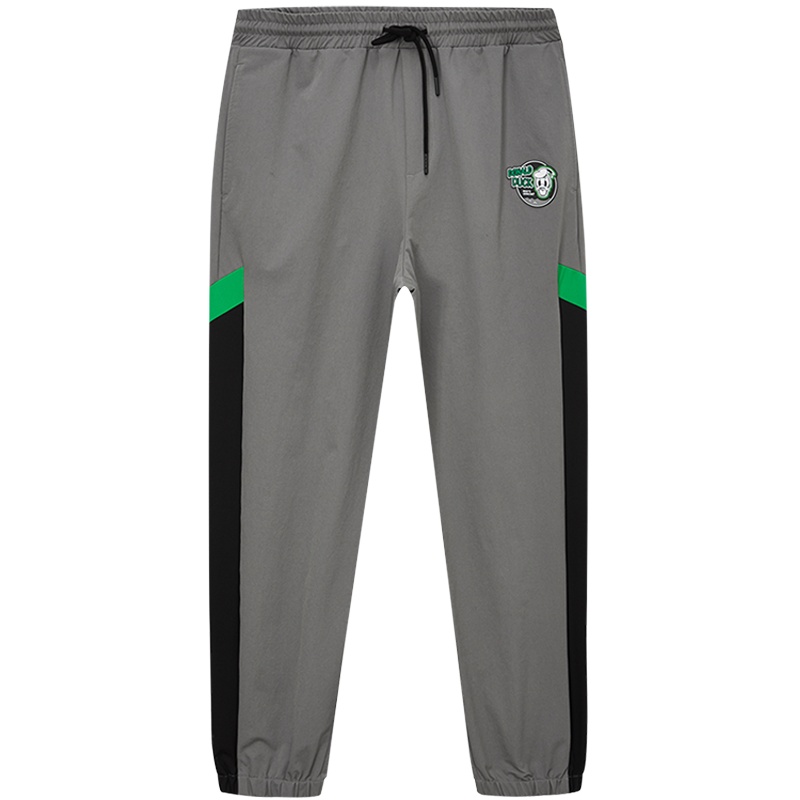 美特斯邦威唐老鸭联名休闲裤男新款冬季拼接运动裤男士慢跑裤