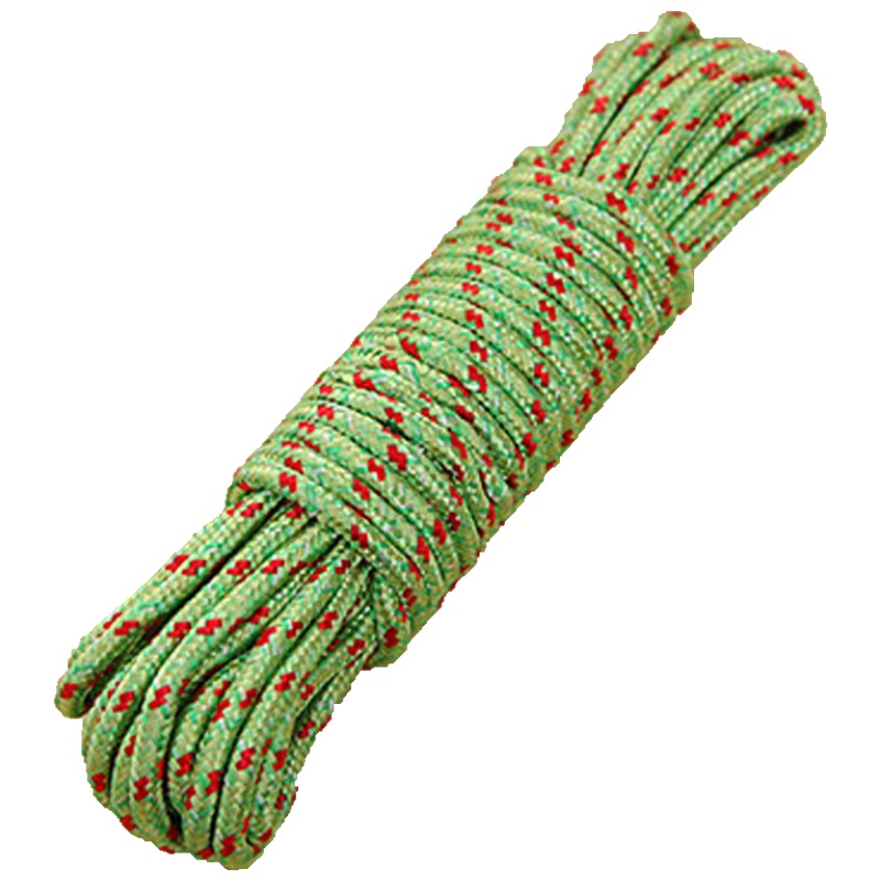 家柏饰(CORATED)晾衣绳晒衣绳户外便携衣服挂晒被绳10米加粗尼龙防滑凉衣物绳子