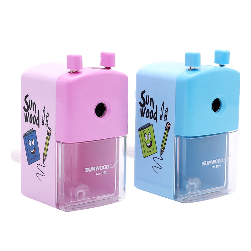 三木(SUNWOOD)5192大口径可调式学生手摇削笔机器/削笔刀/转笔刀/卷笔刀