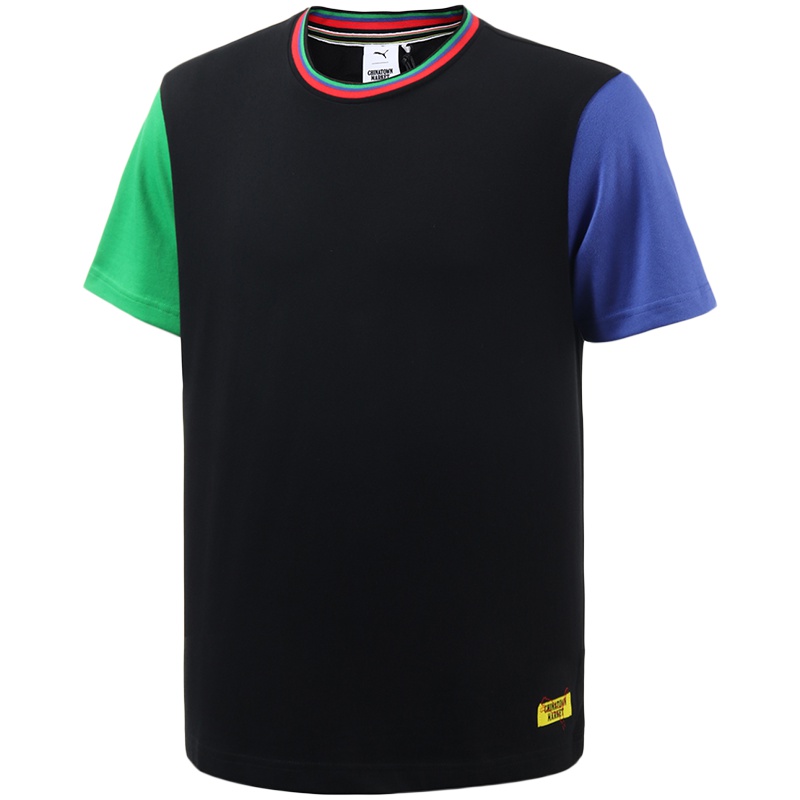 PUMA黑标男装CHINATOWN MARKET唐人街运动休闲圆领短袖T恤596165