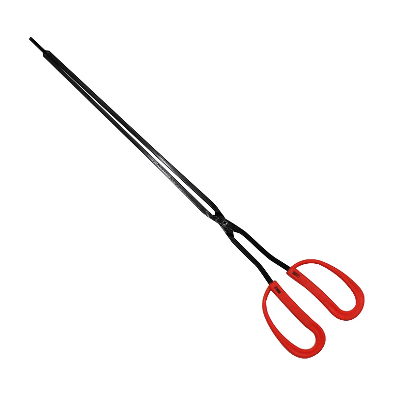 海斯迪克 gnjz-35 垃圾夹 长柄扁头火钳 垃圾钳 环保夹拾物器 手工铁钳 煤饼夹 54cm（5只）