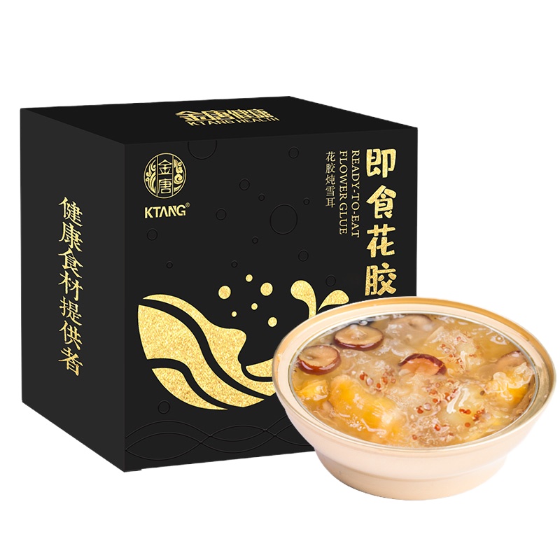 金唐 即食花胶 花胶炖雪耳158g*2碗