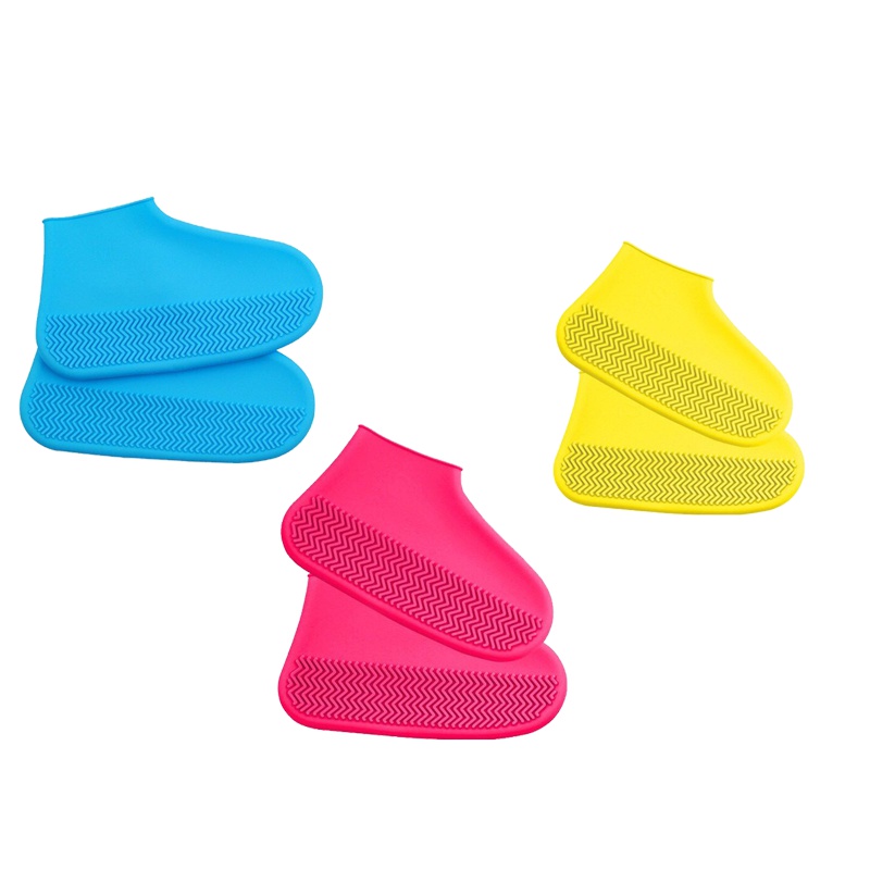 硅胶鞋套防水雨天加厚防滑耐磨雨鞋套儿童男女户外橡胶乳胶