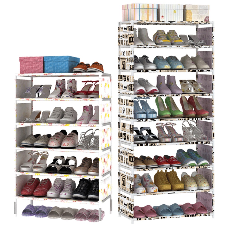 家世比07A防尘鞋架多层简易宿舍收纳鞋柜家用门口省空间经济型组装置物架子