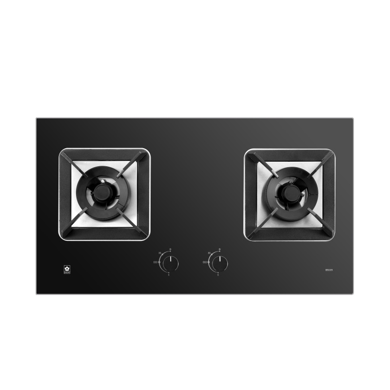 [年度销售王]樱花 (SAKURA)燃气灶BBG09液化气灶煤气灶双灶台式嵌入式两用5.0KW大火力灶台 液化气