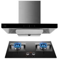 欧式触控式油烟机吸油烟机 燃气灶具云魔方烟灶 EMD20T+HC8BE