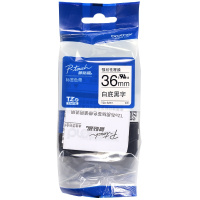 兄弟(brother) TZe-S261 36mm 白底黑字 标签打印机色带(计价单位:个)