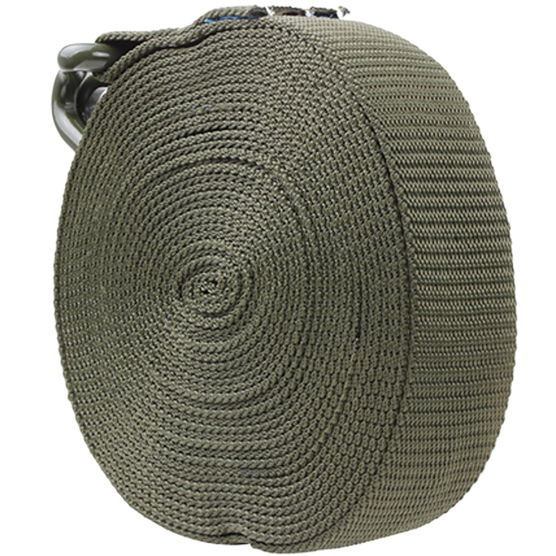 军绿色汽车货车捆绑带5cm宽6米货物捆绑器收紧器绳紧固器拉紧器栓紧器