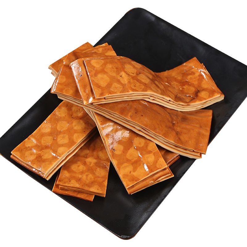 蓥香源 卤香牛皮豆干500g/600g/2150g （规格可选） 四川特产豆腐干新鲜纯手工薄豆干烧烤串串食材