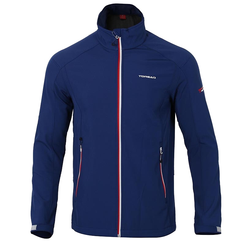 探路者（TOREAD）户外运动男女防风保暖弹力越野软壳外套HAEF91255/HAEF92256