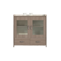 欧宝美办公家具木质储物柜小柜子文件柜办公柜茶水柜抽屉柜