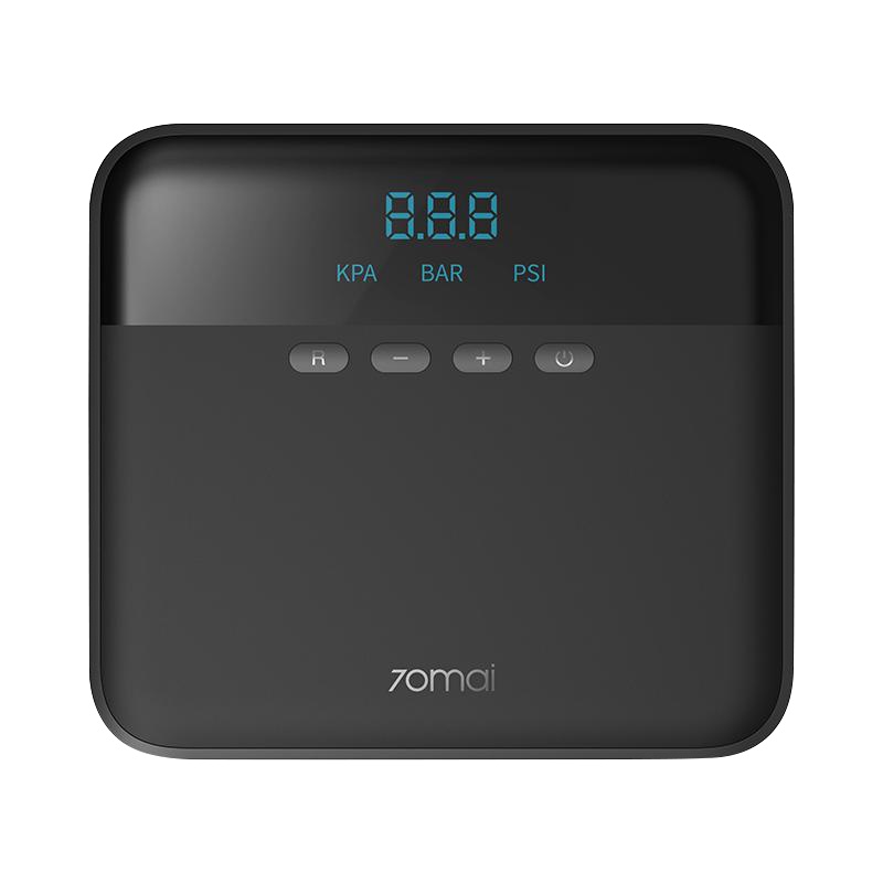 70迈汽车轮胎充气泵青春版 车载充气泵 预设胎压 便携式