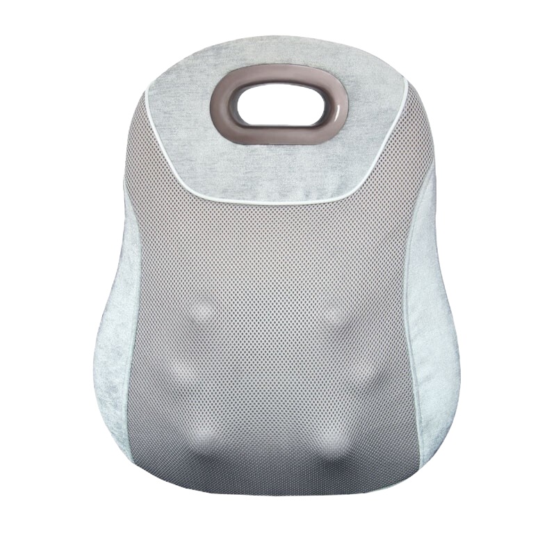 苏宁极物 无线按摩靠垫 TC-B361G 背部腰部颈椎揉锤加热无线车载靠垫(台)