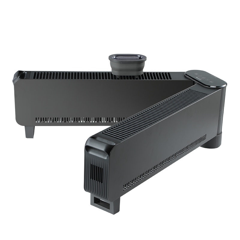 格力(GREE)踢脚线取暖器NDJD-S6022B石墨烯折叠电暖器家用wifi智控负离子加湿电暖气片IPX4防水移动地暖