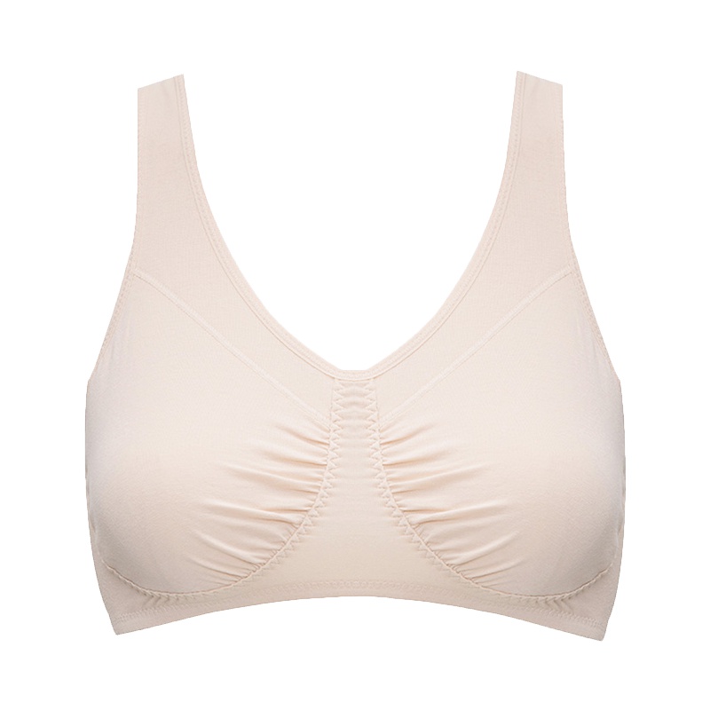 古今环保舒适无钢圈背心式薄款睡眠胸罩美背文胸内衣女0G117