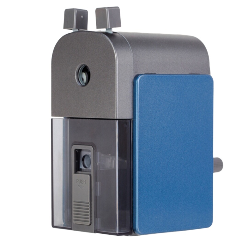 得力71150 金属防摔办公削笔机 学生铅笔削笔器/转笔刀/卷笔刀