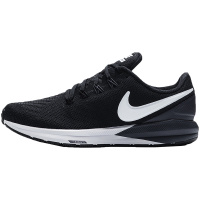 NIKE女鞋跑步鞋秋冬ZOOM气垫休闲运动鞋AA1640. AA1640-002黑+白+铁架黑 35.5码