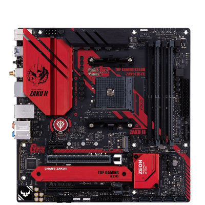 华硕(ASUS)TUF GAMING B550M-ZAKU (WI-FI)主板机动战士高达版 支持 CPU 3700X(AMD B550/socket AM4)