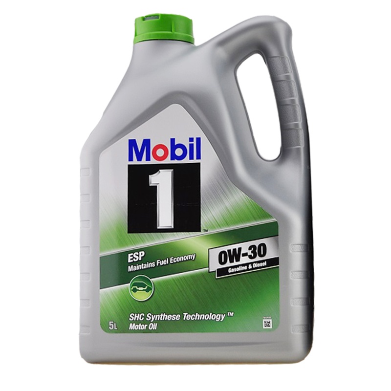 [环保ESP] 欧洲进口 Mobil美孚1号全合成机油 ESP 0W-30 C3 SN级 5L
