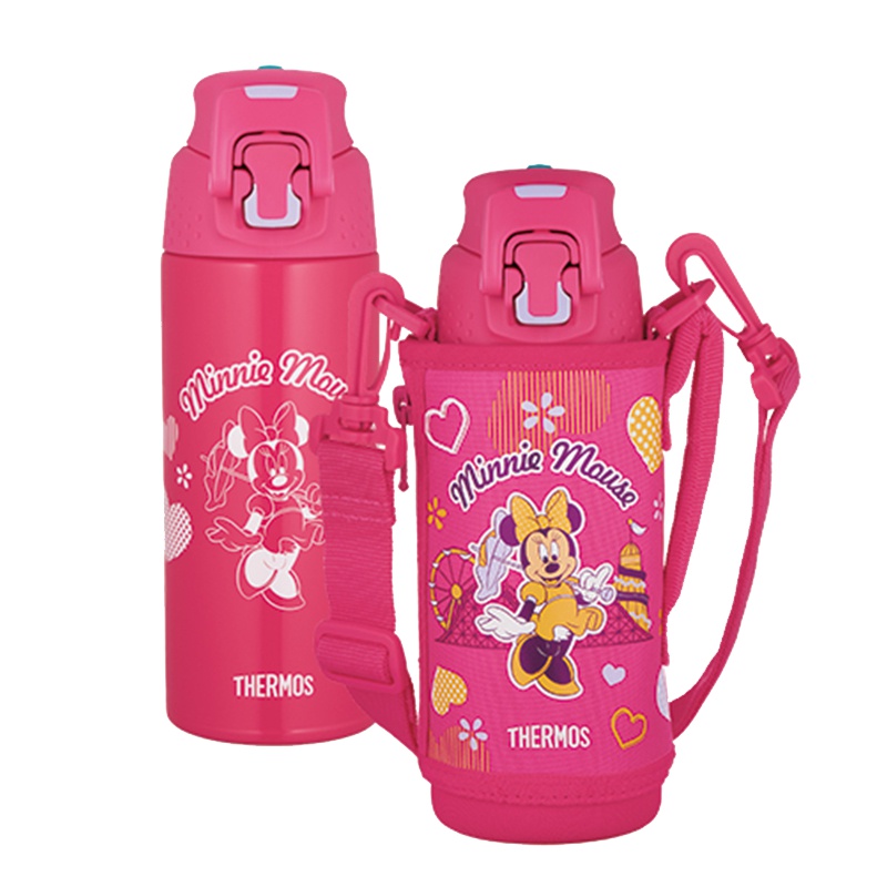 保温用品THERMOS 膳魔师 儿童保冷杯 米妮款 FFZ-502FDS-PKP 500毫升 保冷专用