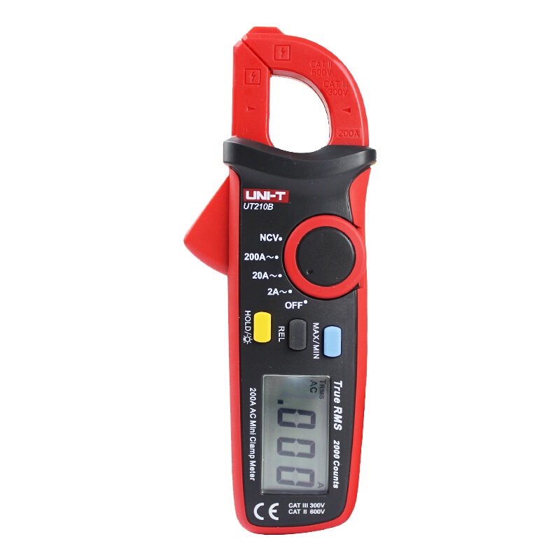 优利德(UNI-T) 迷你数字交流钳形表 数字万用表 UT210B 1个