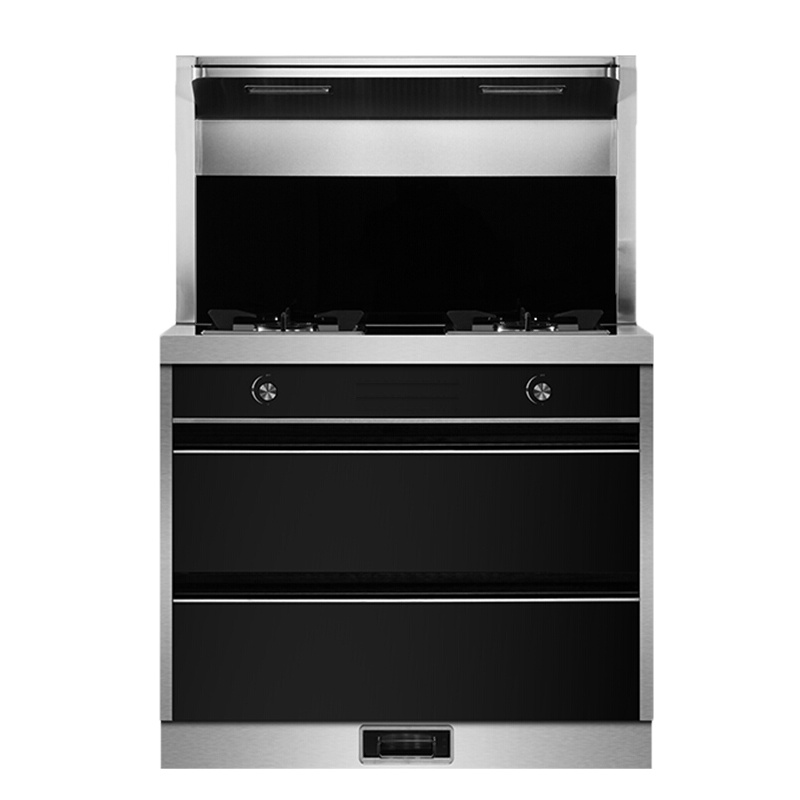 美大速风 集成灶一个体式厨房一体机下排烟式家用环保灶燃气自动清洗双电机油烟机集成灶一级能效烟灶消一体JC05（液化气）