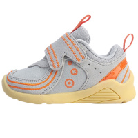 LI-NING KIDS男女小童皮革鞋面魔术贴耐磨防滑婴幼儿学步鞋