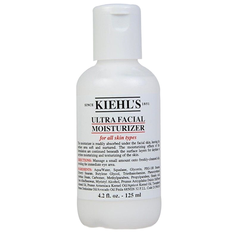 科颜氏(Kiehl's) 高保湿3件护肤套装(洁面啫喱150+面霜50ml+爽肤水250ml)三重保湿力 肌肤即可水润