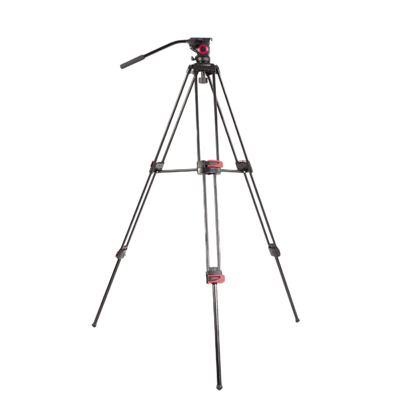 MTT602A摄像机三脚架单反广播级高速相机摄影三角架含动态液压云台