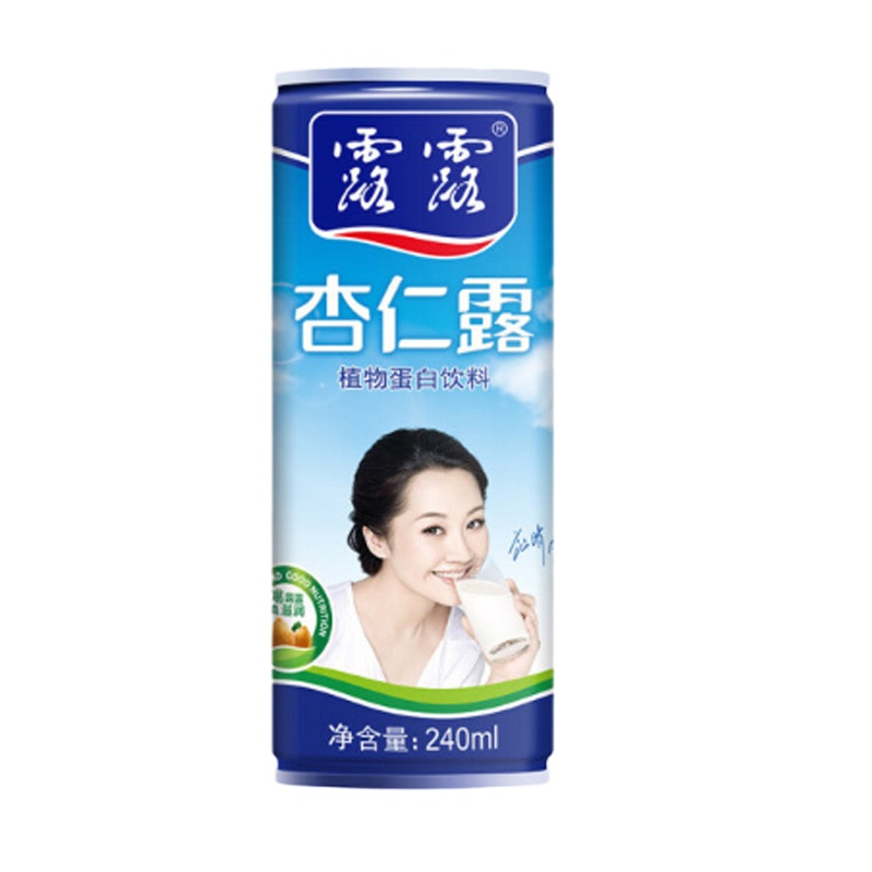 首福 露露经典款杏仁露240ml*20罐 整箱 植物蛋白饮料